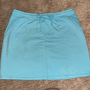 Teal Skort 60% Cotton 40% Polyester